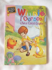 WINNIE L'OURSON CHEZ COCO LAPIN BIBLIOTHEQUE ROSE n° 552 DISNEY