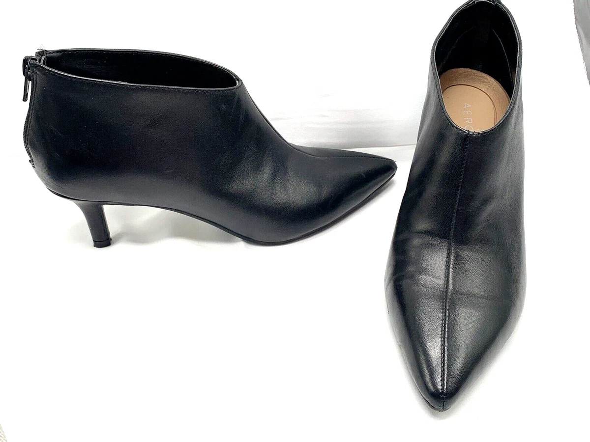Aerosoles black cheap booties