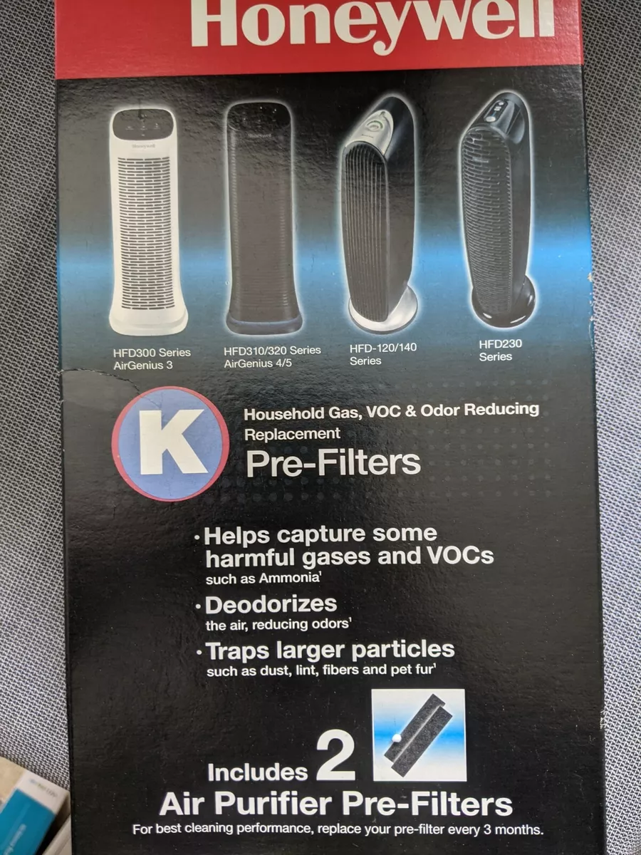 Honeywell Air Purifier Pre Filter K Model HRF K2 Includes 2 Pre
