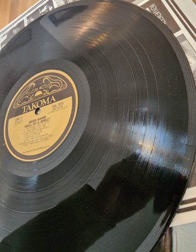 DOUG SAHM: Hell of a Spell TAKOMA 12" LP 33 RPM - Picture 6 of 6