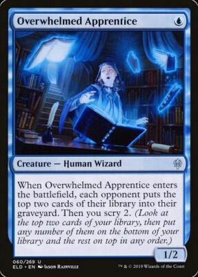 OVERWHELMED APPRENTICE X3 *THRONE OF ELDRAINE*