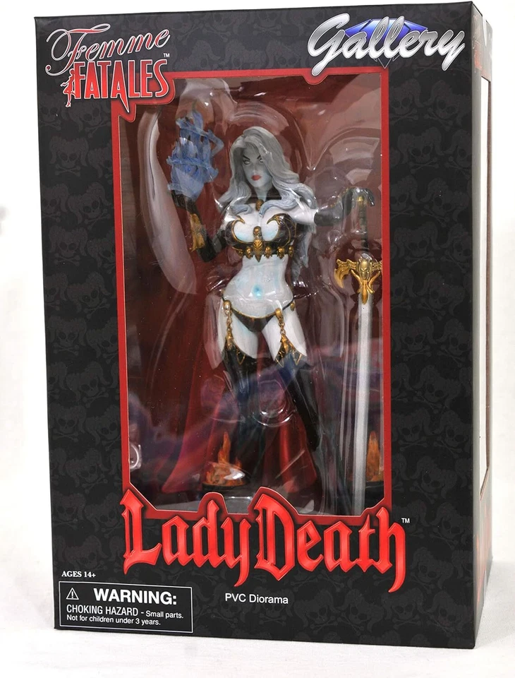 Figura PVC DIAMOND SELECT TOYS Femme Fatales: Lady Death IV 9" Foto 3 de 4