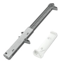 Amortiguador/adaptador de cajón de gabinete de cierre suave para cajones de madera (blanco)