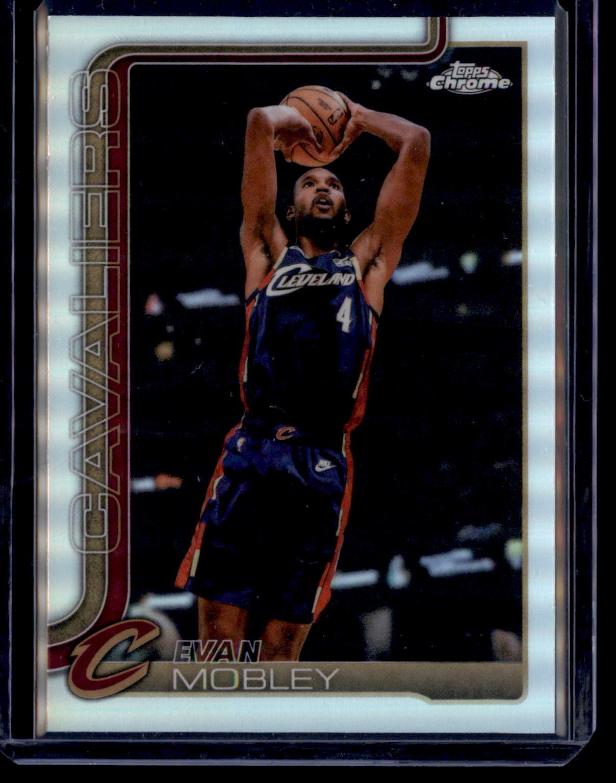 2025-26 Topps Chrome Update Evan Mobley Refractor #25