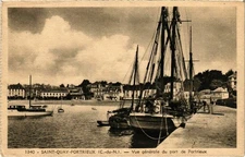 Old postcard St-QUAY-PORTRIEUX - General view of the port of PORTRIEUX (104024)