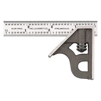 STARRETT 11H-4-4R Combination Square Set,2 pcs.,Blade 4" L 26Y953