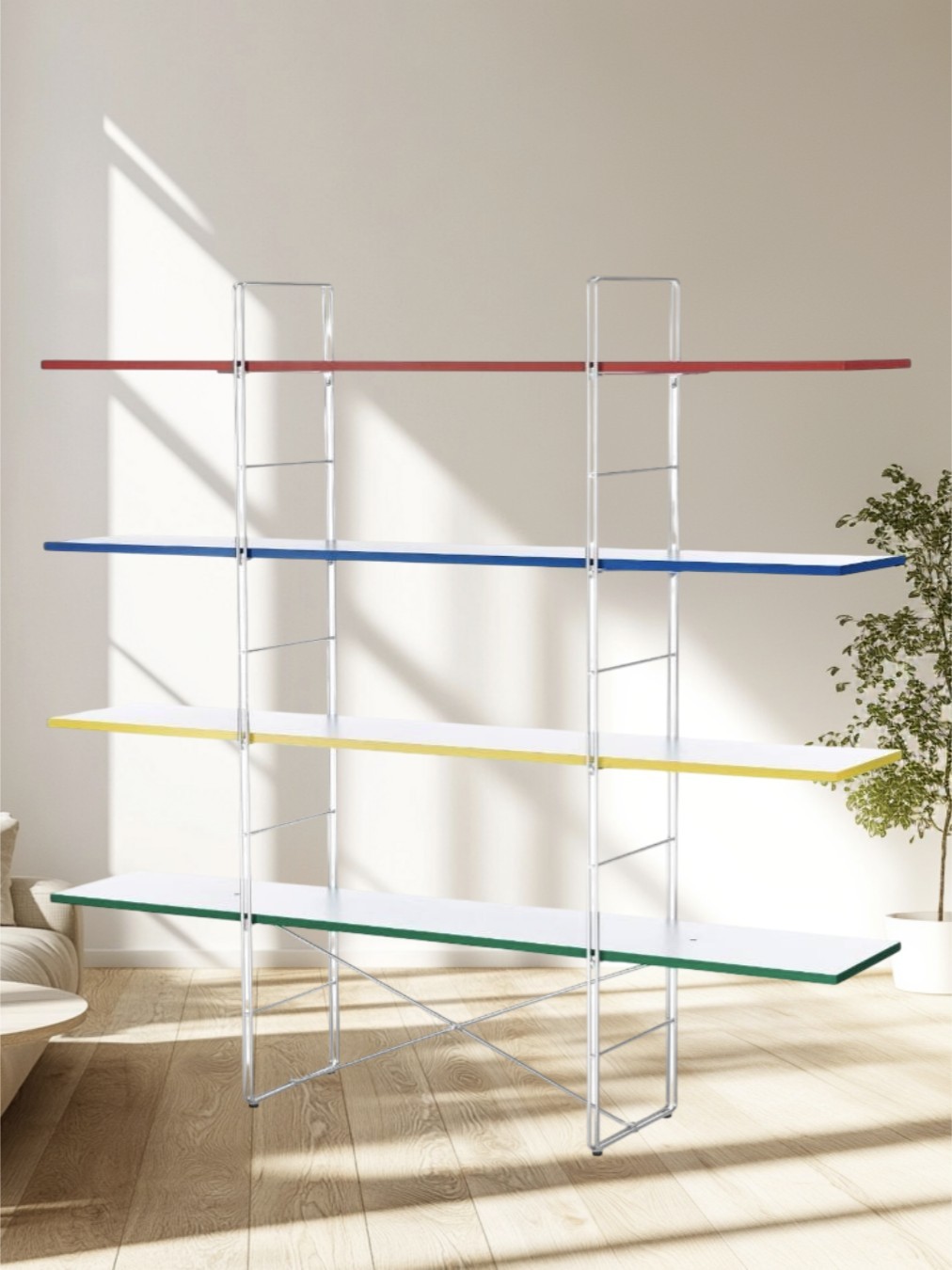 Étagère IKEA Byakorre avec tablettes amovibles meuble robuste pour buanderie ou cuisine