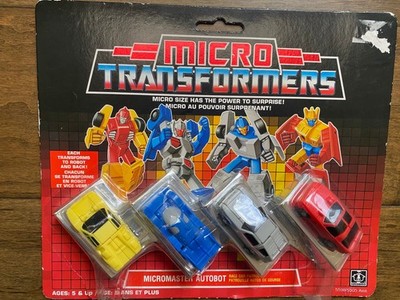 Race Car Patrol Micromaster NIP 1989 G1 Transformers