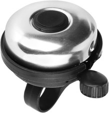 Accmor Classic Bike Bell, Aluminum Bicycle Bell, Loud Crisp Clear Sound - Silver