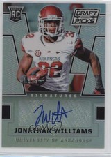 2016 Panini Prizm Collegiate Draft Picks Silver Jonathan Williams #160 Auto 0f8