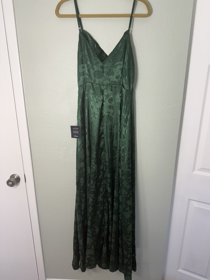 drop waist a line dress Floral Drop-Waist A-Line Wedding LowStock:43650456813619 PatBO Lealia V-neck Maxi Size:AU22