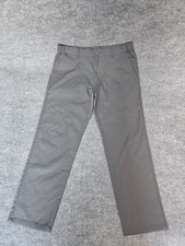Jack Archer Jetsetter Tech Pants Men 34 X 28 Gray Chino Golf Performance