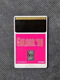 TurboGrafx 16 Galaga &lsquo;90 (PC Engine) - Tested and Working - NEC