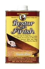 Howard Restor-A-Finish Semi-Transparent Maple Pine Oil-Based Wood Restorer 1pt.
