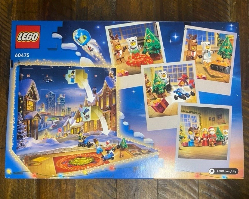 LEGO City Advent Calendar 2025 Set 60475 – Christmas Holiday Set NEW SEALED - Image 2 of 2