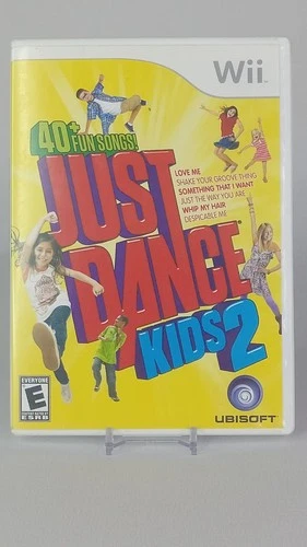 Just Dance Kids 2 (Nintendo Wii, 2011) Tested Working Complete Video Game CIB