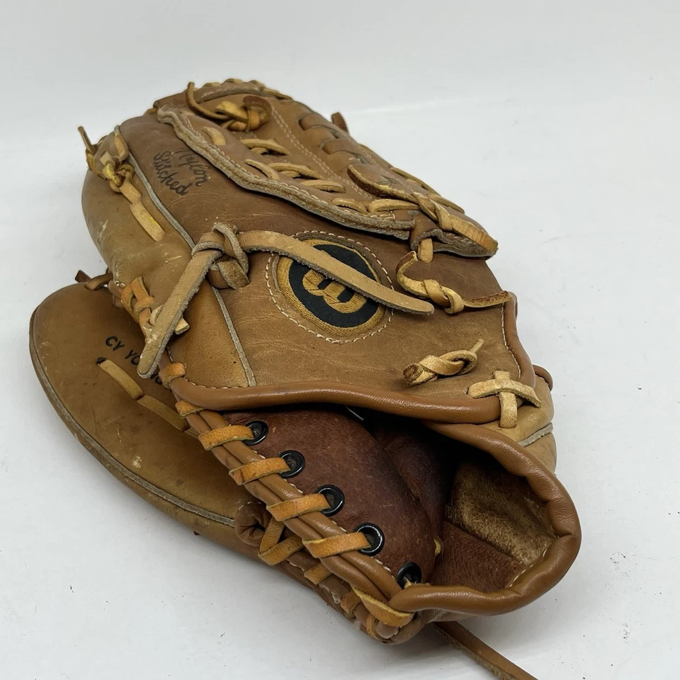 GUANTE DE CUERO DE BÉISBOL WILSON DE COLECCIÓN BRUCE SUTTER CY JOVEN GANADOR LHT Foto 2 de 4
