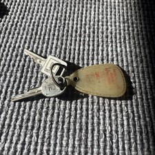 Vintage GM Car Keys with Tags
