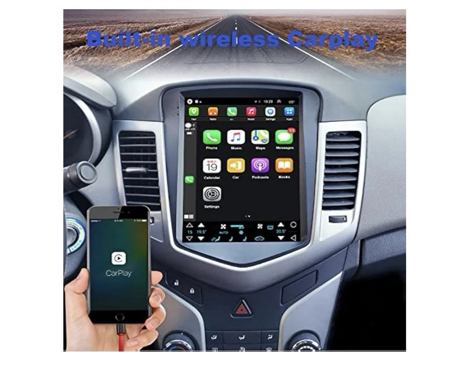 Android 10 Radio for Chevrolet Chevy Cruze 2009-2015 2016 Limited 10.4inch… - Image 3 of 4