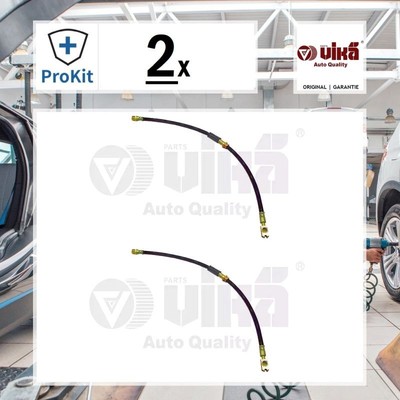 2x ORIGINAL  Vika Bremsschlauch Vorne für VW GOLF V GOLF PLUS V TOURAN GOLF VI