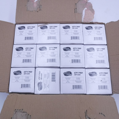 12 Pack Service Champ CF1760 Oil Filter For 2015-2016 Audi A3