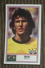 1984 ZICO Rothmans Football International Stars - Brazil