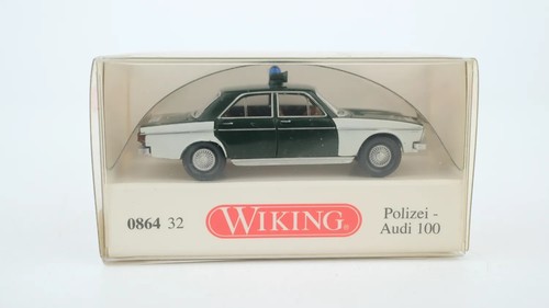 Wiking H0 086432 Audi 100 Policía | Condition: Gebraucht