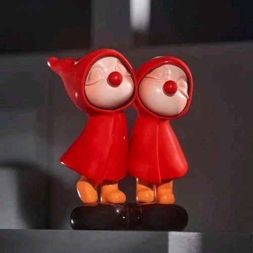 MEICHAI x Joker Not Joking Artist Series LOVER (LEFT)❤ 4" Resin Red Hood Fig NEW - Image 2 of 4