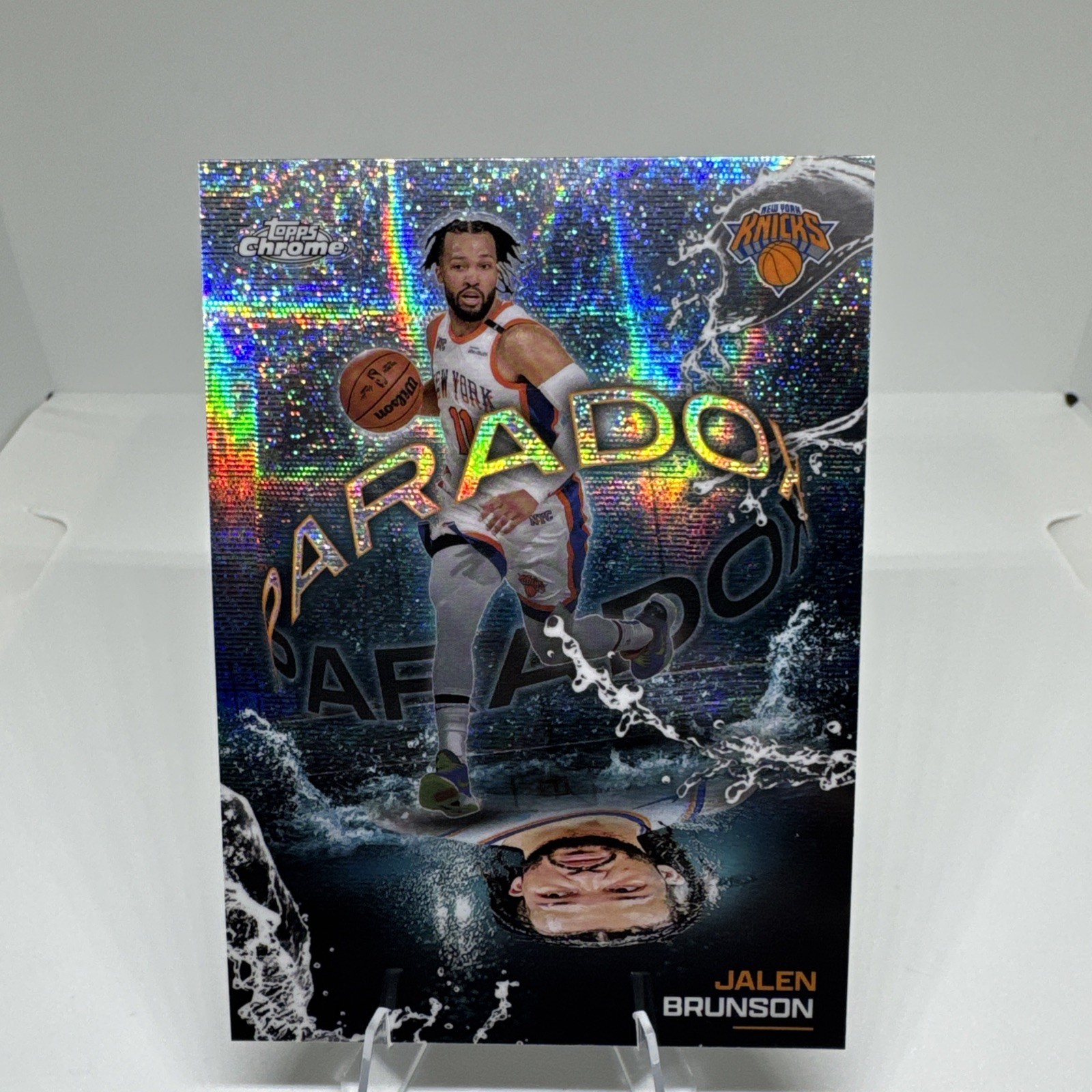 2025-26 Topps Chrome Jalen Brunson Paradox SSP PX-11 New York Knicks CASE HIT!!!