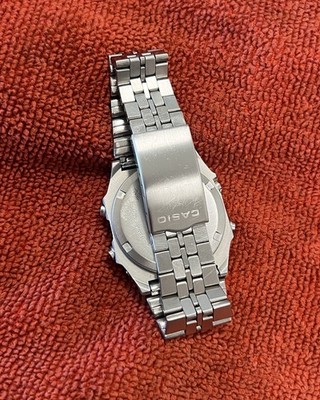 Casio DW-2000 Red Line Solar Vintage Metal Dive Watch Japan