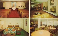 Postcard Benedictine Manor, Hot Springs, Arkansas Chrome Unposted 1939-1970s