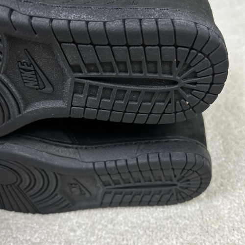 Nike Dunk Sky Hi Sneaker Boot Shoes Womens 8.5 Black Wedged Heel 616715-001 - Picture 10 of 11