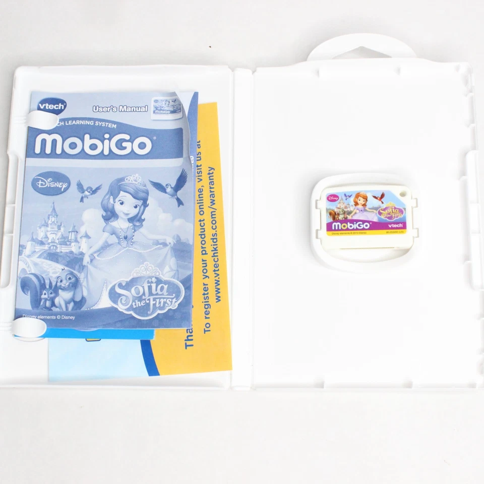 Disney Sofia the First Vtech MobiGo 2 7 Fun Learning Games Problems Ages 3-5 - Image 3 of 3