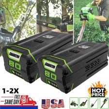 80V For Greenworks PRO 80V 5.0Ah Lithium-ion Battery GBA80250 GBA80600 2601302