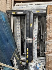 Brand New Outward Opening Anthracite Grey French Door 1630 X 1990 Mm C W/glass