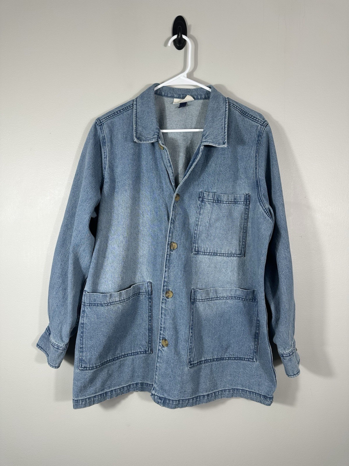 Universal Thread Jacket Womens Large Blue Utility… - image 1