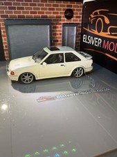 487/1250 Ford Escort RS Turbo  Mk4 in Diamond White 1990 - 1/18 - Otto - OT108 