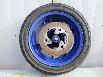 2002 Malaguti F15 Firefox 50 Front Wheel Rim Axle OEM Assembly Brake Rotor Disc 