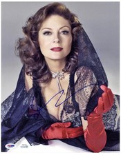 Susan Sarandan Signed Autographed 11x14 Stunning Sexy Photo ACOA PSA
