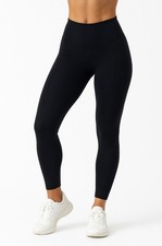 Women  s High Waisted Black Leggings  Pockets Yoga Gym Fitness Leggings Size XL