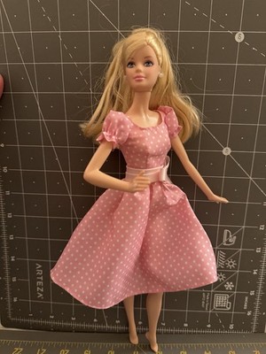 2003 Mattel Barbie Collector It's a Girl Doll Muse With Pink Polka Dot Dress