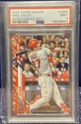 2020 Topps Update Mike Trout #U-292 Independence Day /76 Color Match SP