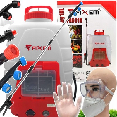 Battery Sprayer Garden Backpack 18l Electric Accessories Set Protective Gloves