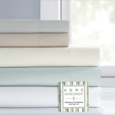 Bamboo Sheet Set, Rayon from Bamboo, Strong  Durable, Luxuriously Soft Bedding