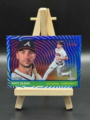 Matt Olson 2025 Topps Chrome Matt Olson Refractor