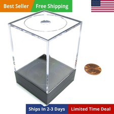 Display Case for Minifigure Action Figures Blocks, Display Box Storage for Lego