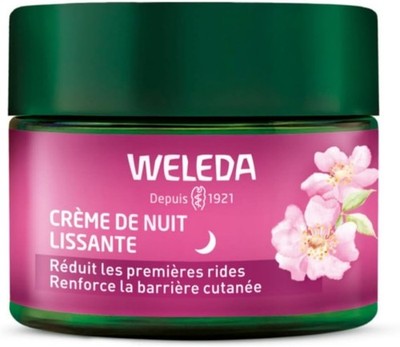 Glättende Nachtcreme Moschusrose & Weißer Tee - NATRUE - 40ml