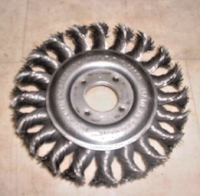 3 Gezopfte RundbüRsten , RundbüRste , DrahtbüRste , ScheibenbüRste 115 Mm Flex