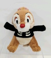 Tokyo Disney Resort Chip Badge Plush Skeleton Shirt Halloween Japan Rare