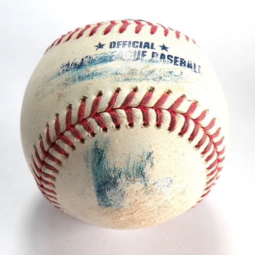 9-18-24 D-Backs @ Rockies Game-Used Baseball Corbin Carroll/Victor Vodnik COA - Image 2 of 3